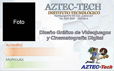 Credencial Aztec-Tech